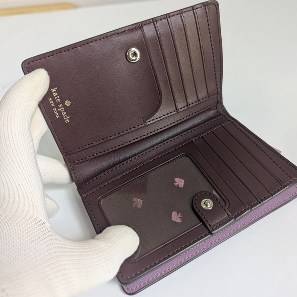 Kate Spade Purple Lilac Lavender Wallet - Picture 6 of 9